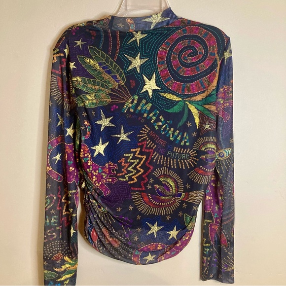 FARM Rio Multicolor Patterned Blouse - Picture 7 of 16